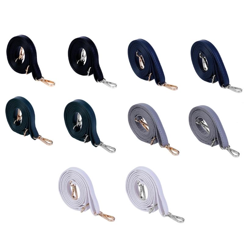 PU Leather-Bag Strap Stylish Wide Shoulder Bag Strap Replacement Strap 140cm Bag Accessories for Handbag Crossbody Bags