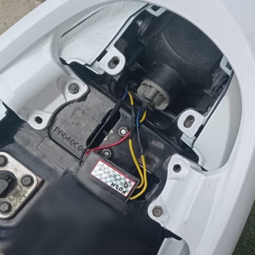 Motorcycle Horn Relay Waterproof Dustproof ABS Motorcycle Electrical System Protection, Easy Plug In