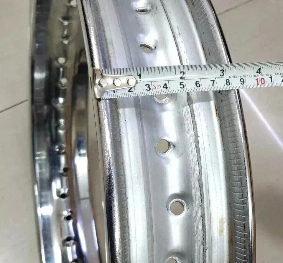 Подходит для Royal Enfield Classic Задний обод 18" X 2.5" 40 отверстий