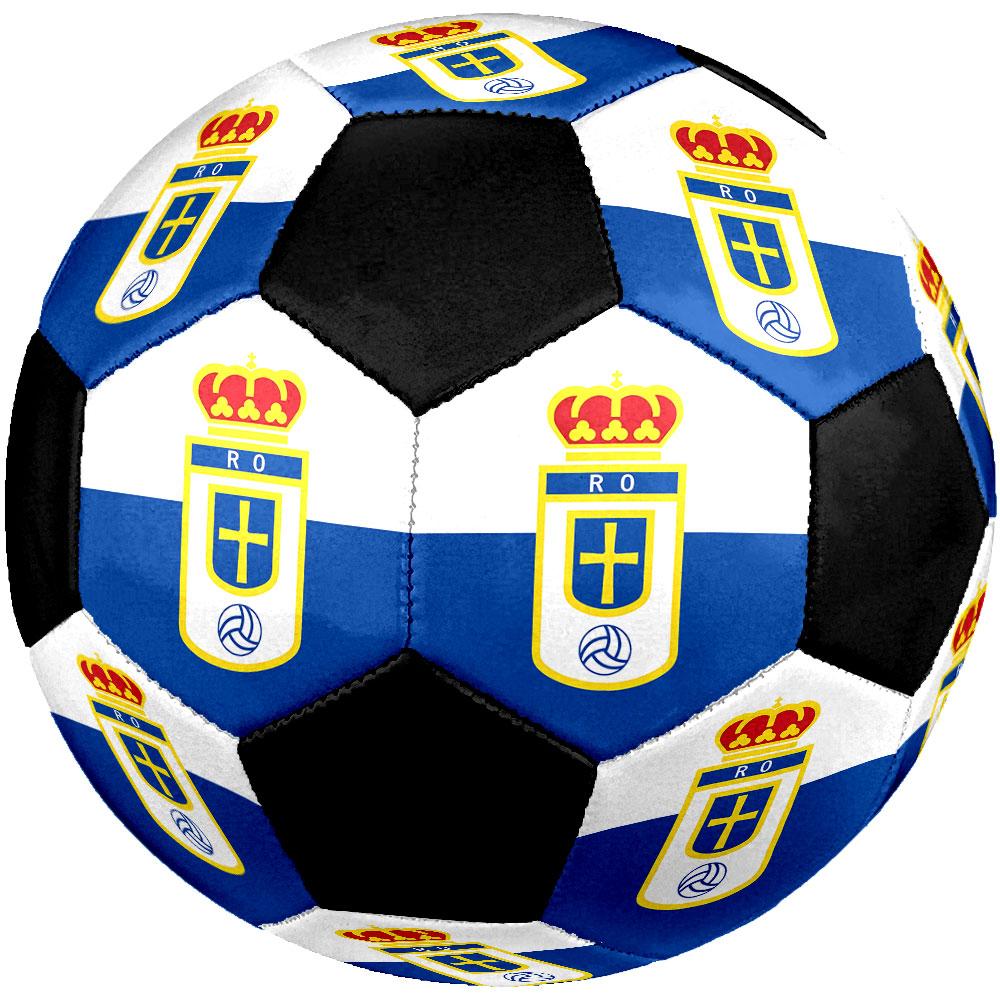 1pc Real Oviedo Soccer Ball Size 5 Indoor Soccer Ball Fashion Colorful Backyard Game - Great For Sports Fans Gift HE46