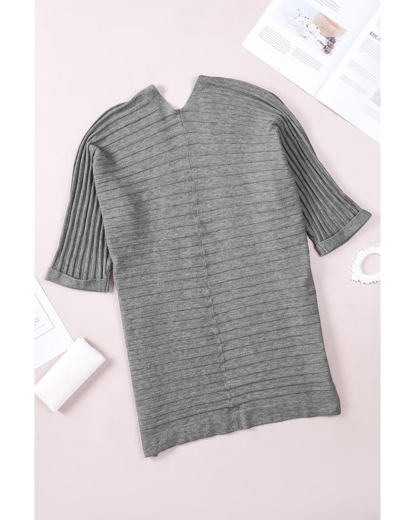 Azura Exchange Open Front Knit Cardigan