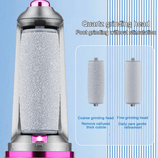 Перезаряжаемая электрическая шлифовальная машина для удаления мозолей ног, водонепроницаемый инструмент для педикюра ног для дома