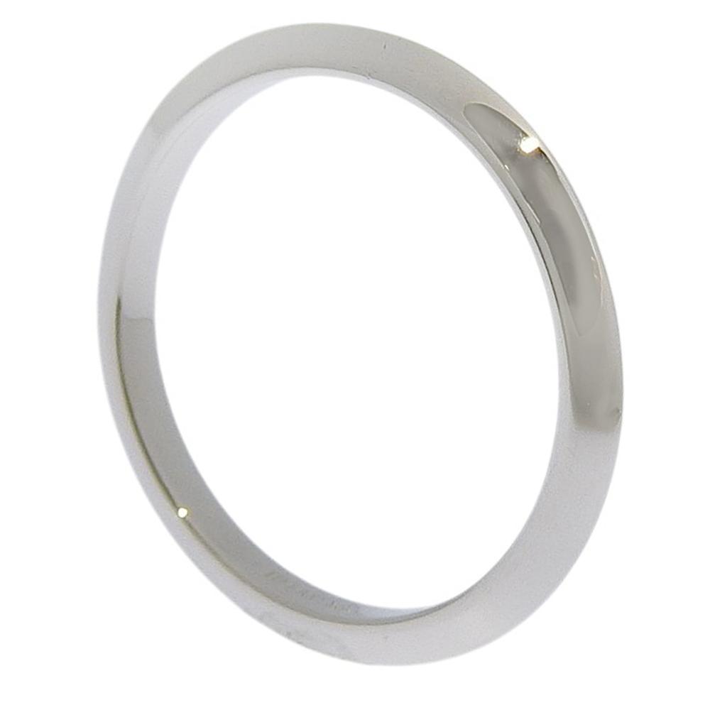 TIFFANY&Co. Knife edge Ring Pt950Platinum #4.1(US Size) 2.1g Women Used