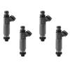 4PCS Fuel Injectors 195500-3110 Fit For Mazda Protege 1.5L 1997-1998 1.6L 1999-2003 Parts