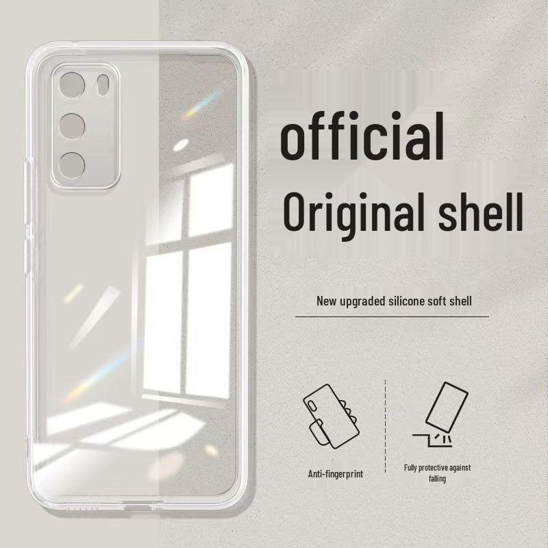 Чехол из жидкого силикона для Huawei P40: Полное покрытие, Защита от падений, Безопасно для кожи, Премиум, Однотонный.
