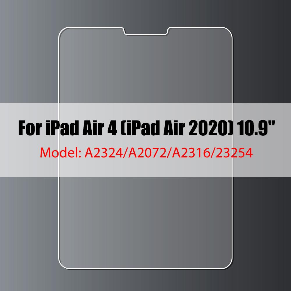 Tempered Glass Screen Protector For iPad 10.2 9.7 10. 5 10.9 Pro 11 New iPad 10 9 8 7 6 5 Air 4 3 2 Mini 2020 2021 2022