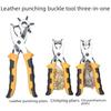 Плоскогубцы для пробивки пряжек и люверсов для ремней и обуви