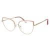 53101 Cat Eye Anti Blue Metal Brand Glasses Frames Women Optical Fashion Computer Eyeglasses