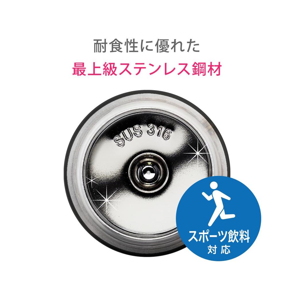 Бутылка для воды Atlas 500 мл с вакуумной изоляцией из нержавеющей стали, ультралегкая кружка, тонкая маленькая мини-бутылка, совместимая со спортивными напитками, термосами, прямой заказ