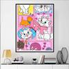 Disney Diamond Painting 5D DIY Kitty Adventure Illustration Art Mosaic Embroidery Decoration Cross Stitch Gift