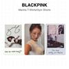 BLACKPINK Футболки/Шорты для зала Мантра Официальная фотокарточка