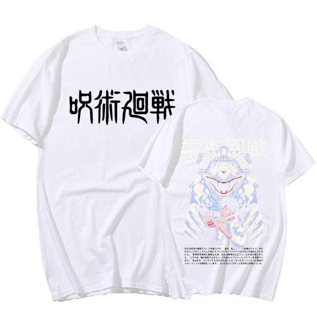 Harajuku аниме дзюдзюцу кайсен юта оккоцу манга футболки с графическим принтом мужские женские хлопковые с короткими рукавами летние футболки уличная одежда большого размера