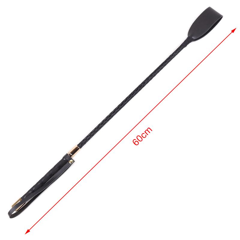 Riding Crop Durable Equestrian Training Pu Leather Outdoor Portable Pointer Lightweight Non Slip With Handle Horse Whip Racing