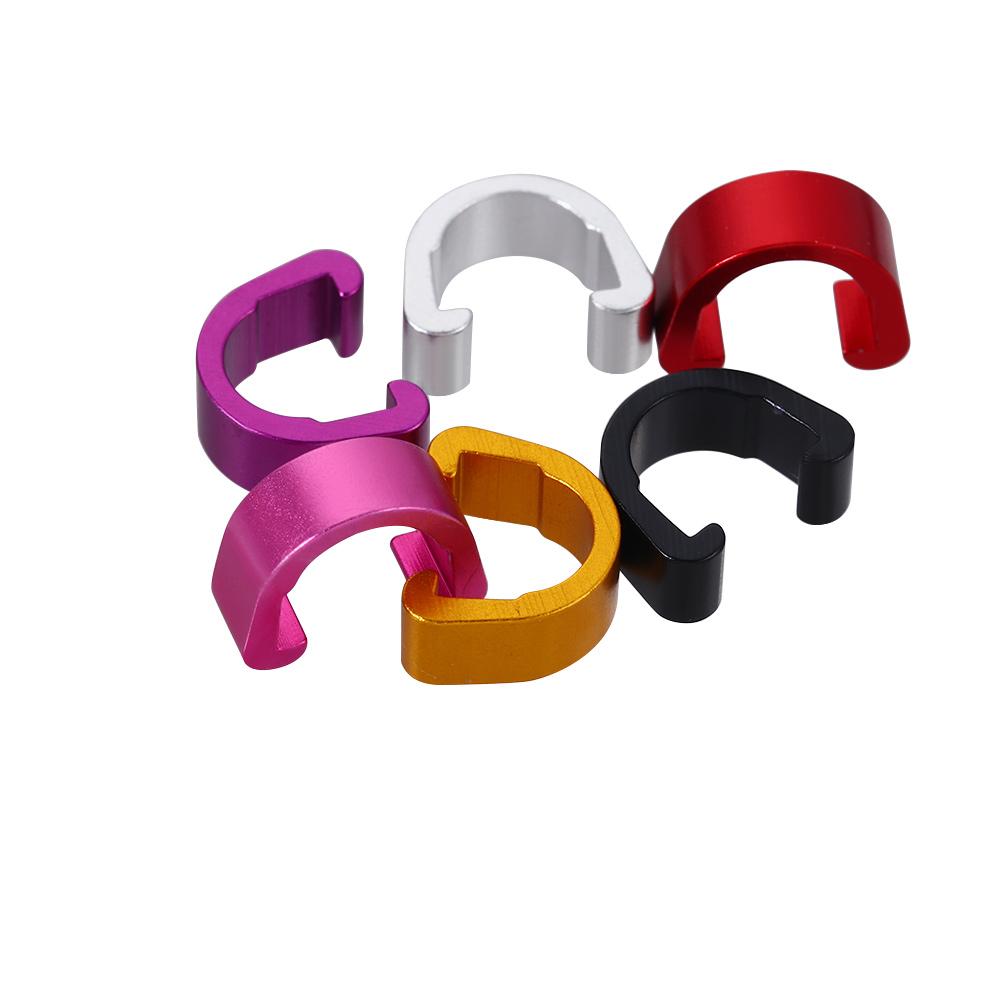 Aluminum Zinc Zinc Alloy For Brake Cable Bicycle C Clips Fixed Tubing Clips C Shape Buckle Fixed Clamp Clips