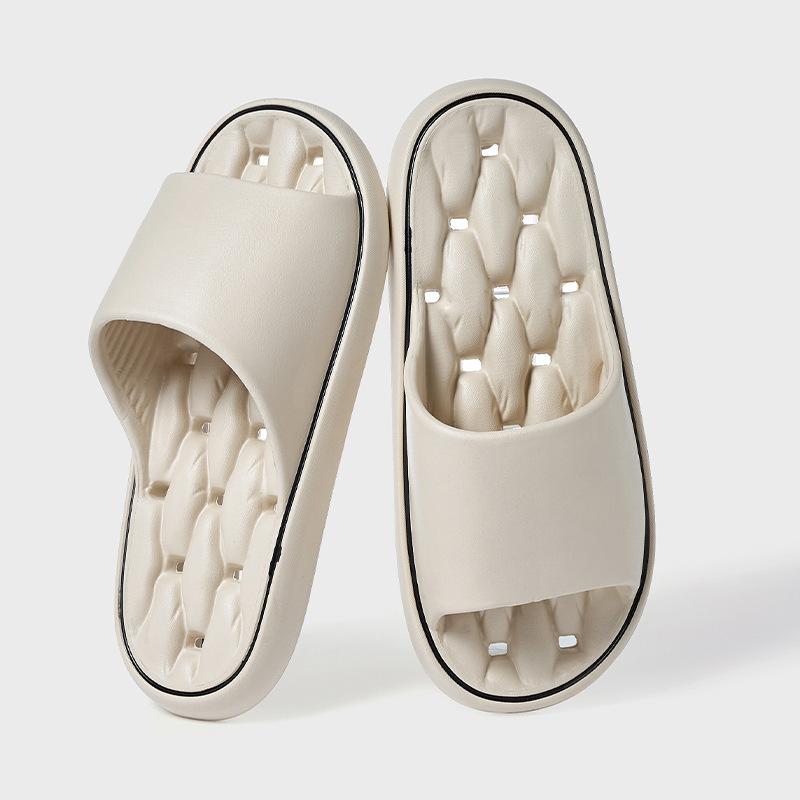 Нескользящие и непромокаемые тапочки, для ванной комнаты в помещении зимой, домашние тапочки, быстросохнущие и прохладные тапочки для пар