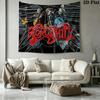 Стена Aerosmith Гобелен Эстетичное настенное панно Печатная тканевая одеяло Декоративные гобелены для спальни гостиной Домашний декор