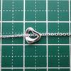 Pre-owned Tiffany & Co. silver 925 open heart pendant necklace j56-1