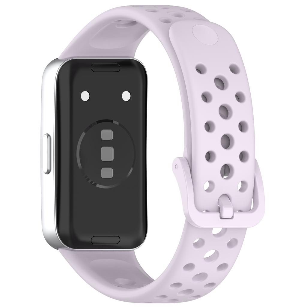 Силиконовый ремешок для Huawei Band 10/10 NFC/9/9 NFC/8/8 NFC, дизайн с множеством отверстий, ремешок для смарт-часов