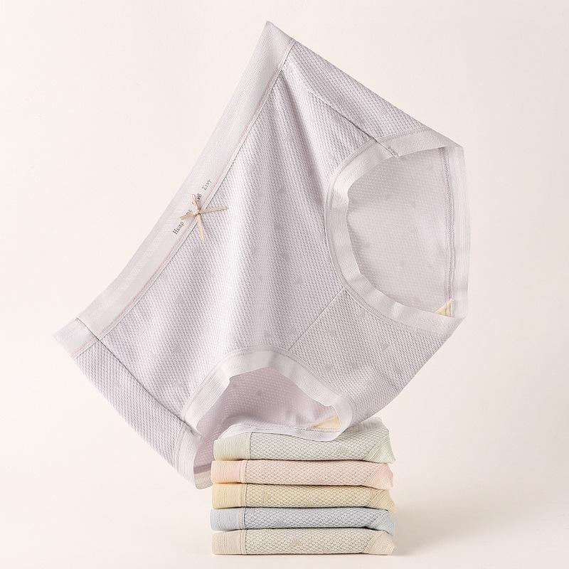 Panties Women Briefs 5a Anti-bacterial Seamless Briefs Bow Panties Summer Thin Underwear