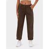 2025 Autumn Women's High Waist Corduroy Loose Straight-Leg Pants