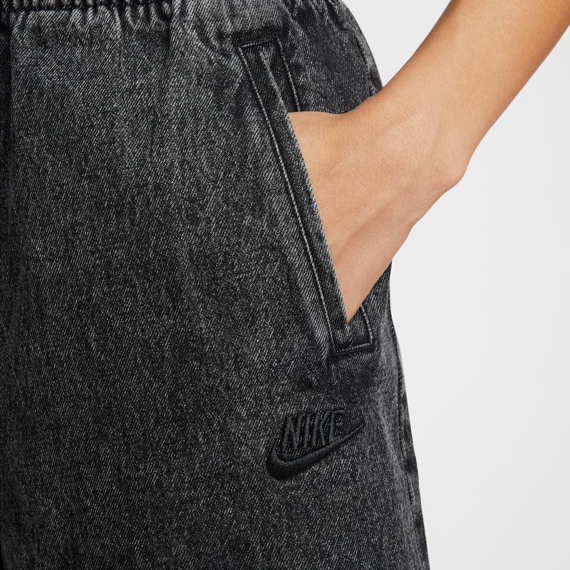Nike Спортивная одежда Винтажная Повседневная Удобная Спортивные Джинсовые Шорты Женские шорты Черный IF3404-010