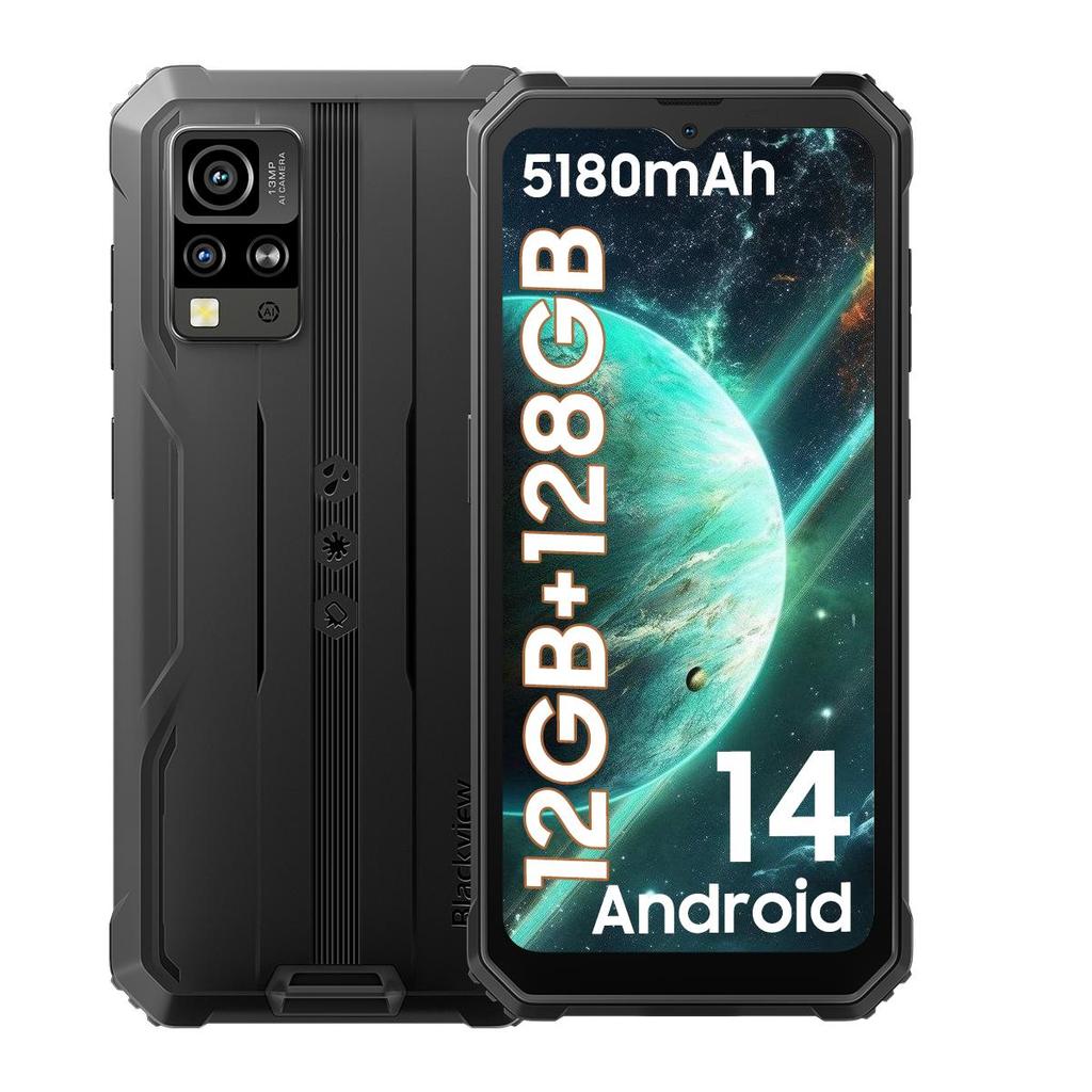 Blackview BV4800 Pro 12GB RAM 128GB ROM Andriod 14 Smartphone 5180mAh