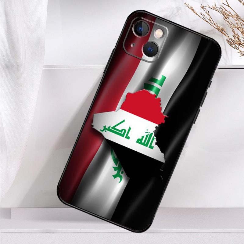 Иракский Ирак Национальный Флаг Чехол Для iPhone 14 13 12 11 16 15 Pro Max Mini Чехол X XR XS 8 7 14 16 15 Plus Аксессуары