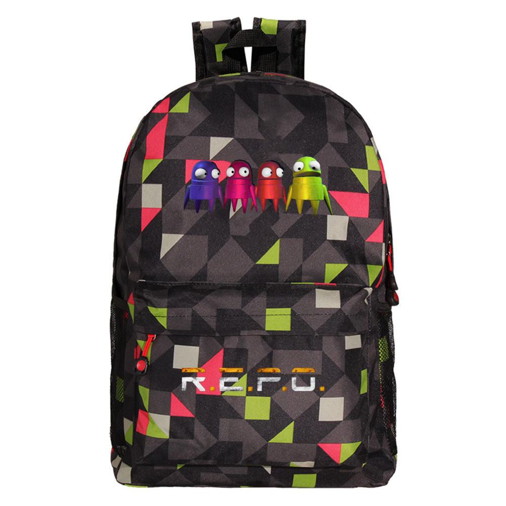 Рюкзак Студенческий Паттерн Дышащий Для Использования На Открытом Воздухе Школьный Портфель Подарок Мода