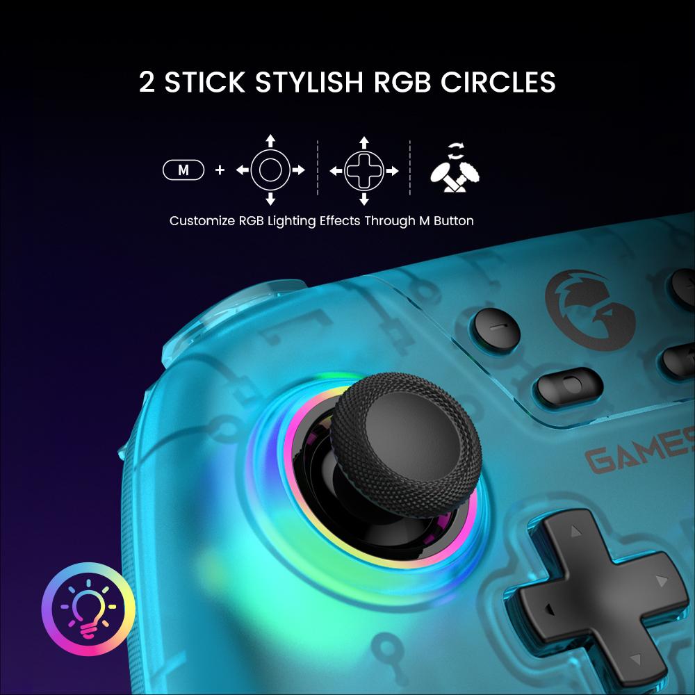 Беспроводной контроллер GameSir Nova для Switch, Bluetooth-геймпад, джойстик с датчиком Холла для Nintendo Switch, Android-телефона, ПК