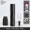 Electric Wine Bottle Opener Foil Cutter One-click Button Rechargeable Automatic Red Wine Corkscrew Kit Party Bar Wine Lover