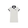 New MLB New York Yankees Basic Collection SS25 Short Sleeved Dress Women's White 3FOPB0253-50IVS