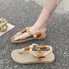 Fashion Platform Sandals Women Summer 2024 Roman Beach Shoes for Women Handmade Straw Sandals Weaving with Hemp Rope Women Sandals