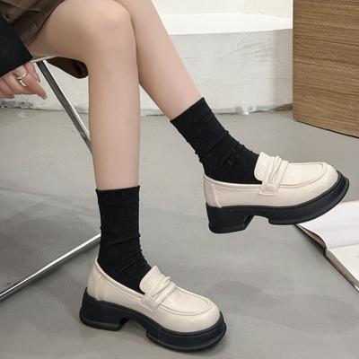 Женские туфли Мэри Джейн в стиле ретро, модные туфли-лодочки на плоской подошве, женская уличная обувь на толстой подошве для платья