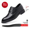 3/6/8 CM Men Dress Shoes Black Soft Leather Heighten Formal Shoes Man Casual Business Men Oxfords Suit Shoes for Men