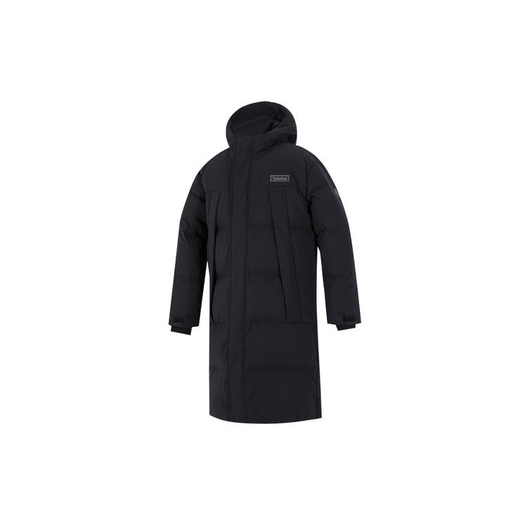 Timberland Long Down Jacket Men's Black A5RE8-001