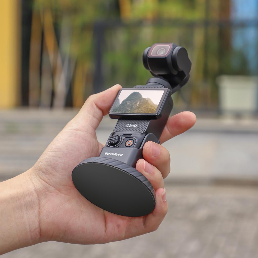 Anti-slip Magnetic Base For DJI Pocket 3 Silicone Fixed Bracket Base Extension For DJI OSMO Pocket 3 Handheld Camera Accessories