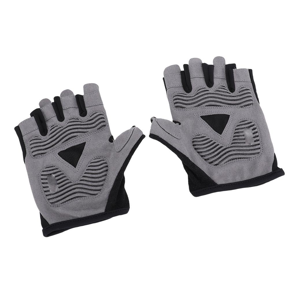 1 пара велосипедных перчаток с полупальцами, спортивные велосипедные перчатки для мужчин и женщин, амортизирующие, противоскользящие