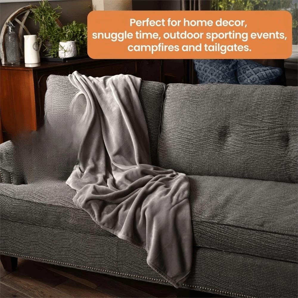 Теплое зимнее носимое одеяло Фланелевое одеяло для отдыха Накидка Одеяло на диван Зима