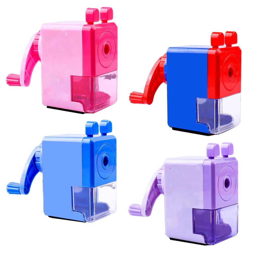 Точилка для карандашей с рисунком из мультфильма для детей и школьников начальной школы, ручная точилка для карандашей