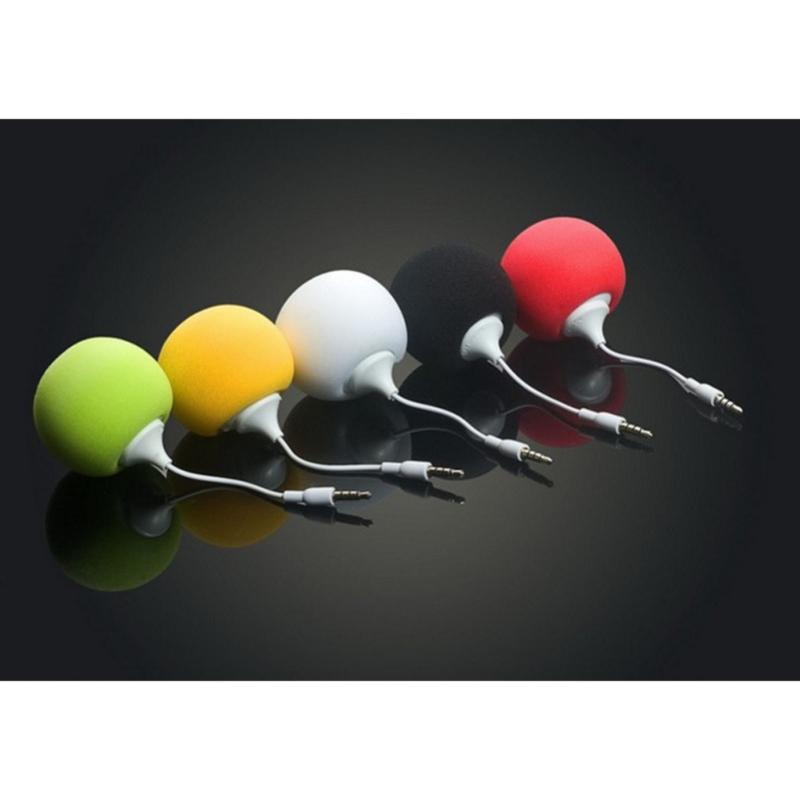 Портативный динамик Мини USB динамик с разъемом 3,5 мм Sponge Ball Динамик Легкий используется для мобильного телефона ПК ноутбука MP3