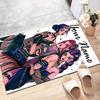 Custom KPop Demon Hunters Mat Personalized Name, Polyester Washable Indoor Entryway Rug, Gift for Christmas, Easter, Thanksgiving Day