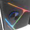 Haut-parleurs Gaming - Mars Gaming - MS-H21 - 2.1 Subwoofer 35W - RGB - Surround 3D