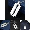 Minimalist Blade Alloy Jewelry Chain With Pendant For Weddings And Travel Souvenirs