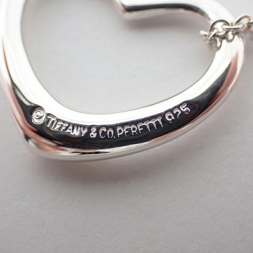 [Б/у] TIFFANY 925 Подвеска/Ожерелье Открытое Сердце/g507-47