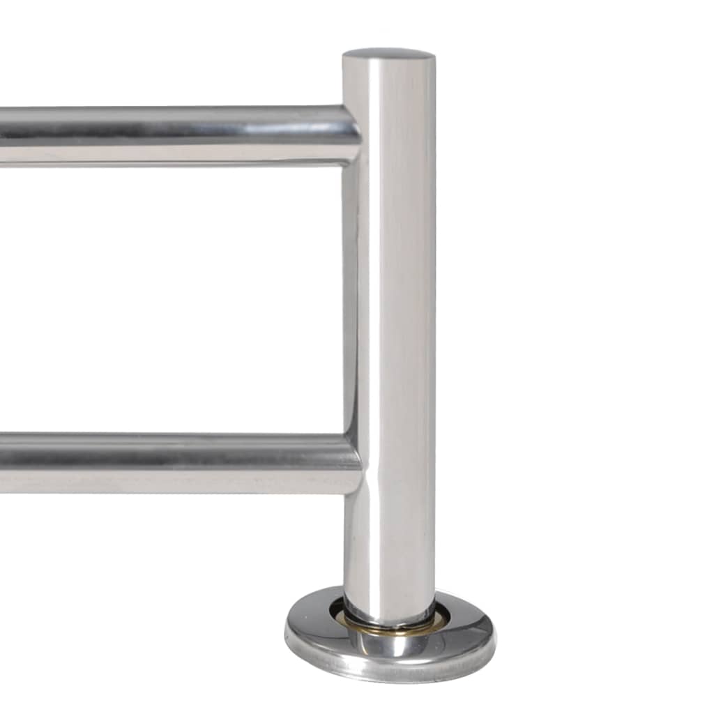 Towel Holder with 2 Bars Stainless Steel