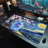 Mouse Pad Large PC Computer Desk Mat Durable AntiFray Gaming Mousepad Anime Pokemon Gengar Keyboard Gamer Accessories Table Pad