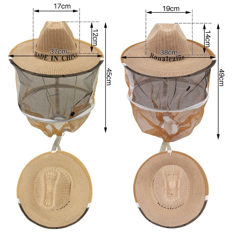 Шляпа пчеловода дышащая шляпа пчеловода шляпы пчеловода с вуалью высокой видимости защита лица уличный набор для начинающего пчеловода