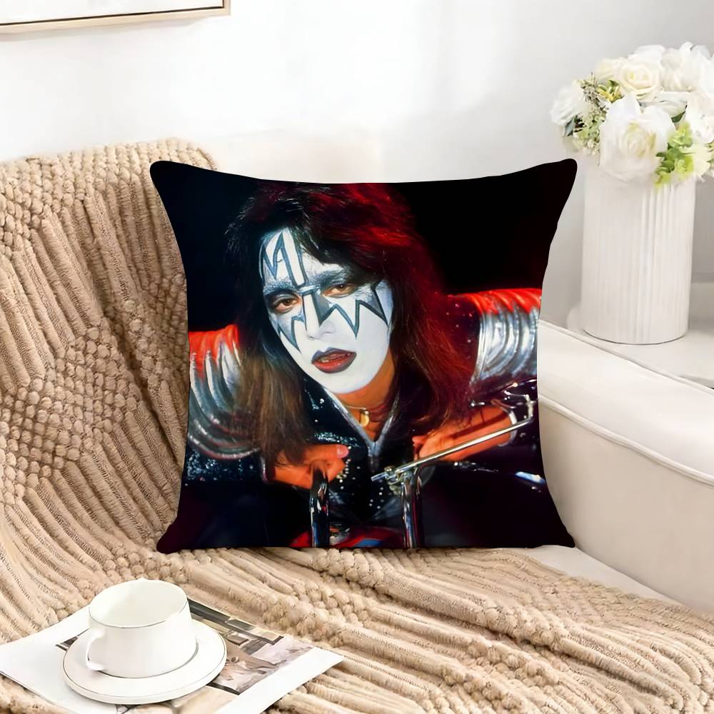 COOL AAce FFrehleyes Square DoubleSided printed Pillow Case Bedroom Bedside Pillow Sofa Cushion Cover