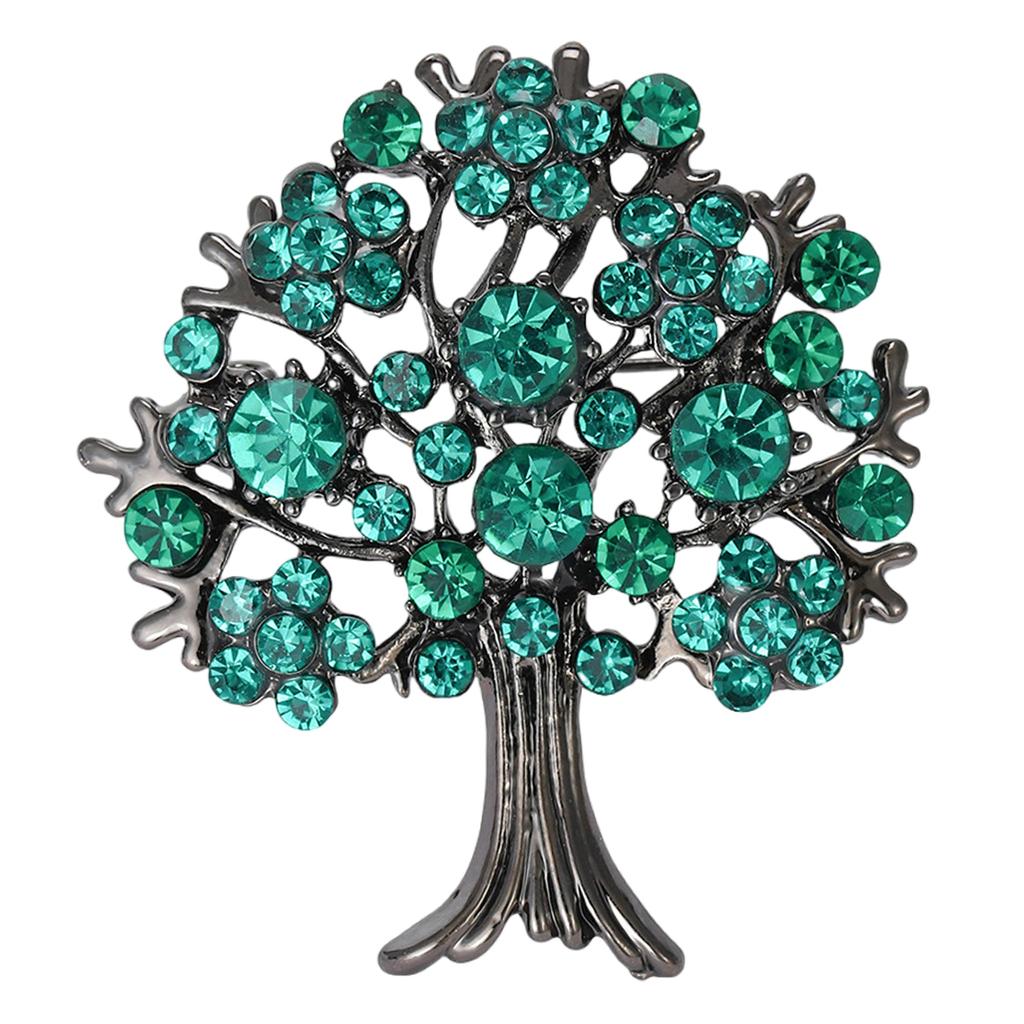 Elegant Tree Of Life Brooch Pin Distinctive Tree of Life Clothing Lapel Pin Essential Fashion Brooch Accessory