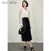 White Long-Sleeved Shirt for Women